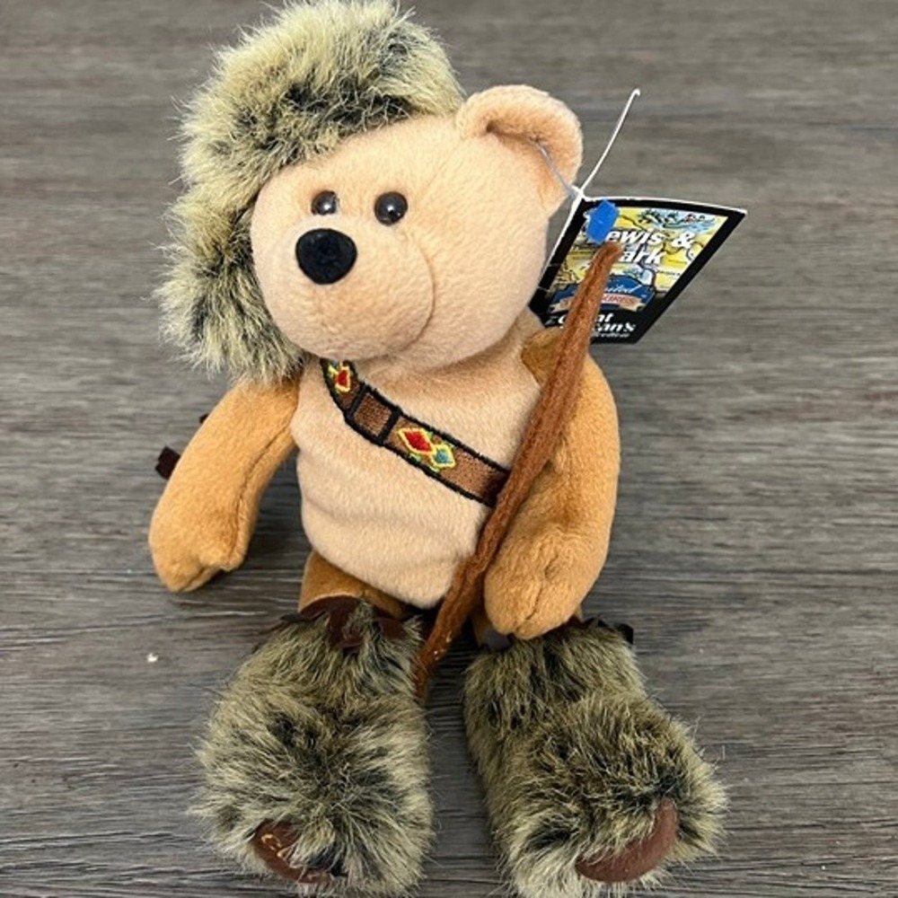 Limited Treasures Clark Bear Great American Collection Lewis & Clark Plush 2003
